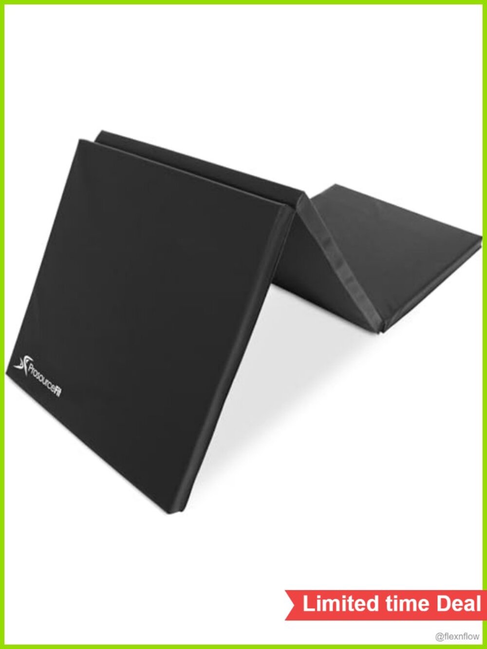 Tri-Fold Folding Exercise Mat 6x2 with Carrying Handles for MMA Gymnastics Core